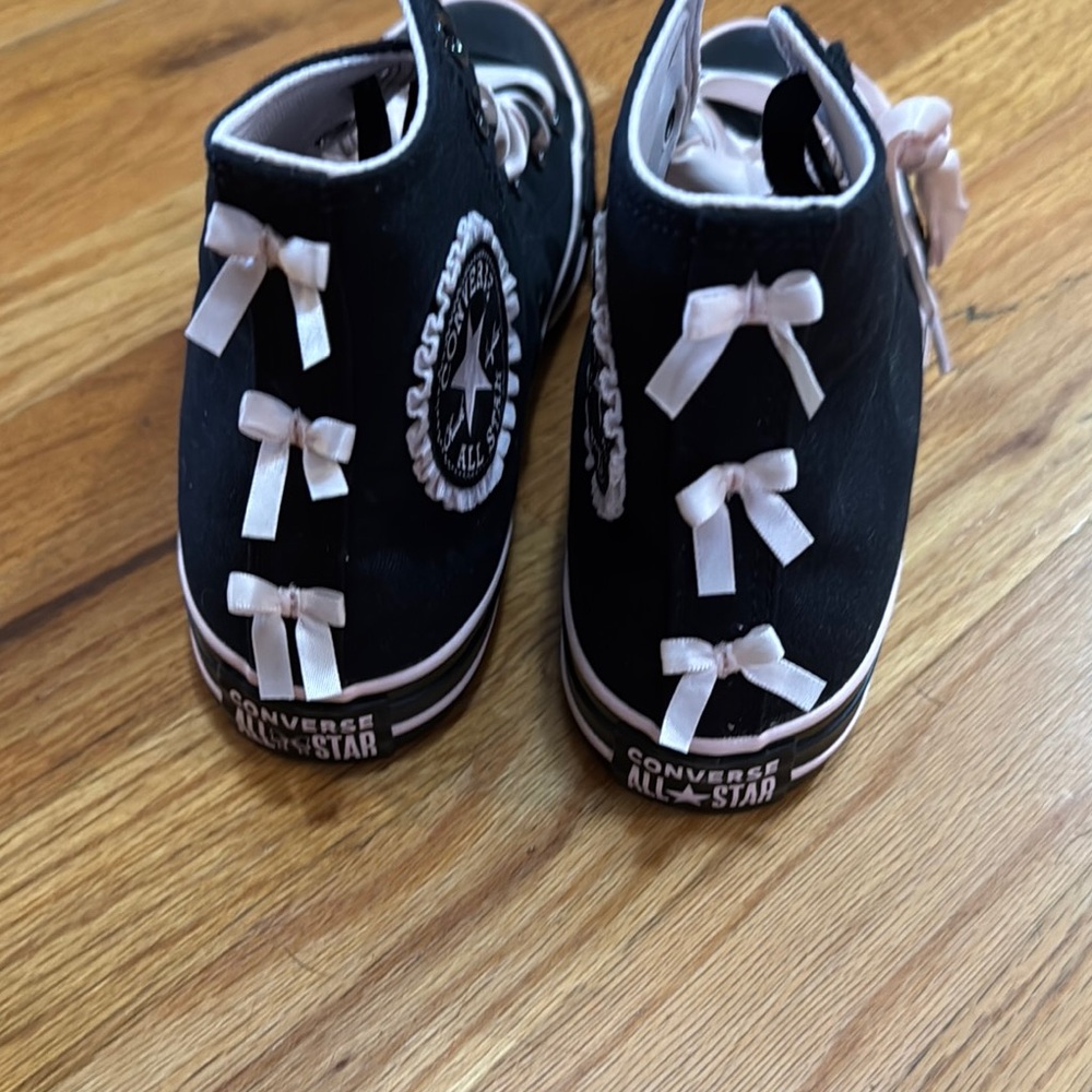 Classic Black High-Top Sneakers